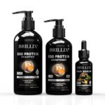 EGG PROTEIN SHAMPOO + CONDITIONER + HAIR SERUM COMBO PACK