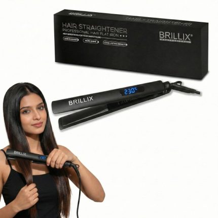 BRILLIX Professional Pro Ceramic Hair Straightener (HS-958A1)