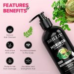 BRILLIX MORINGA SHAMPOO - For Stronger, Silky & Shiny Hair, 300 ml - Image 2