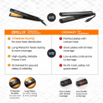 BRILLIX Professional Hair Straightener (HS-958A1) - Image 4